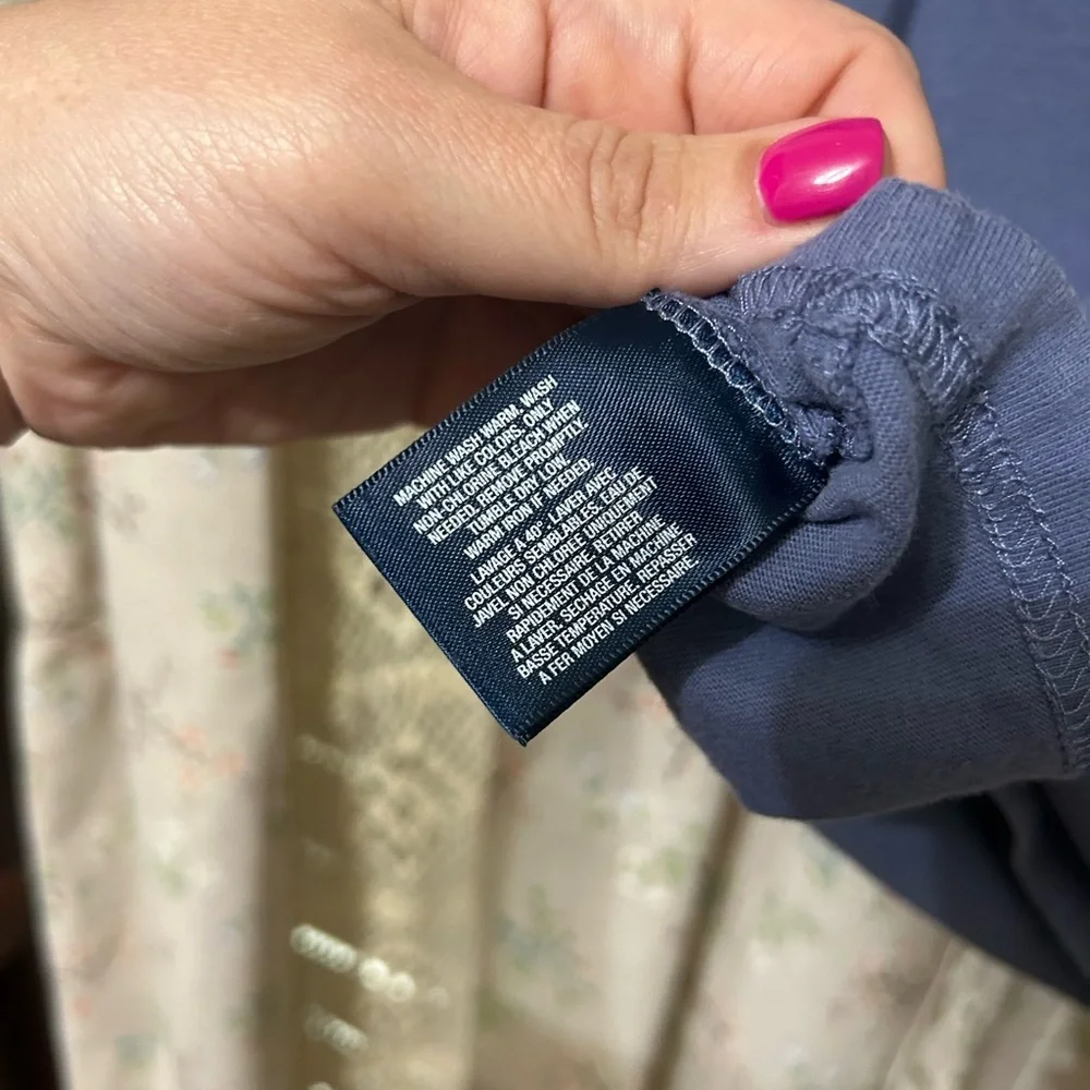 4/$25‎ Polo Ralph Lauren Boy’s Blue w/ Red Pony T-shirt Size Medium 10-12